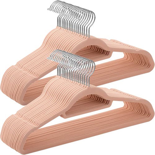 SONGMICS Percha de Terciopelo