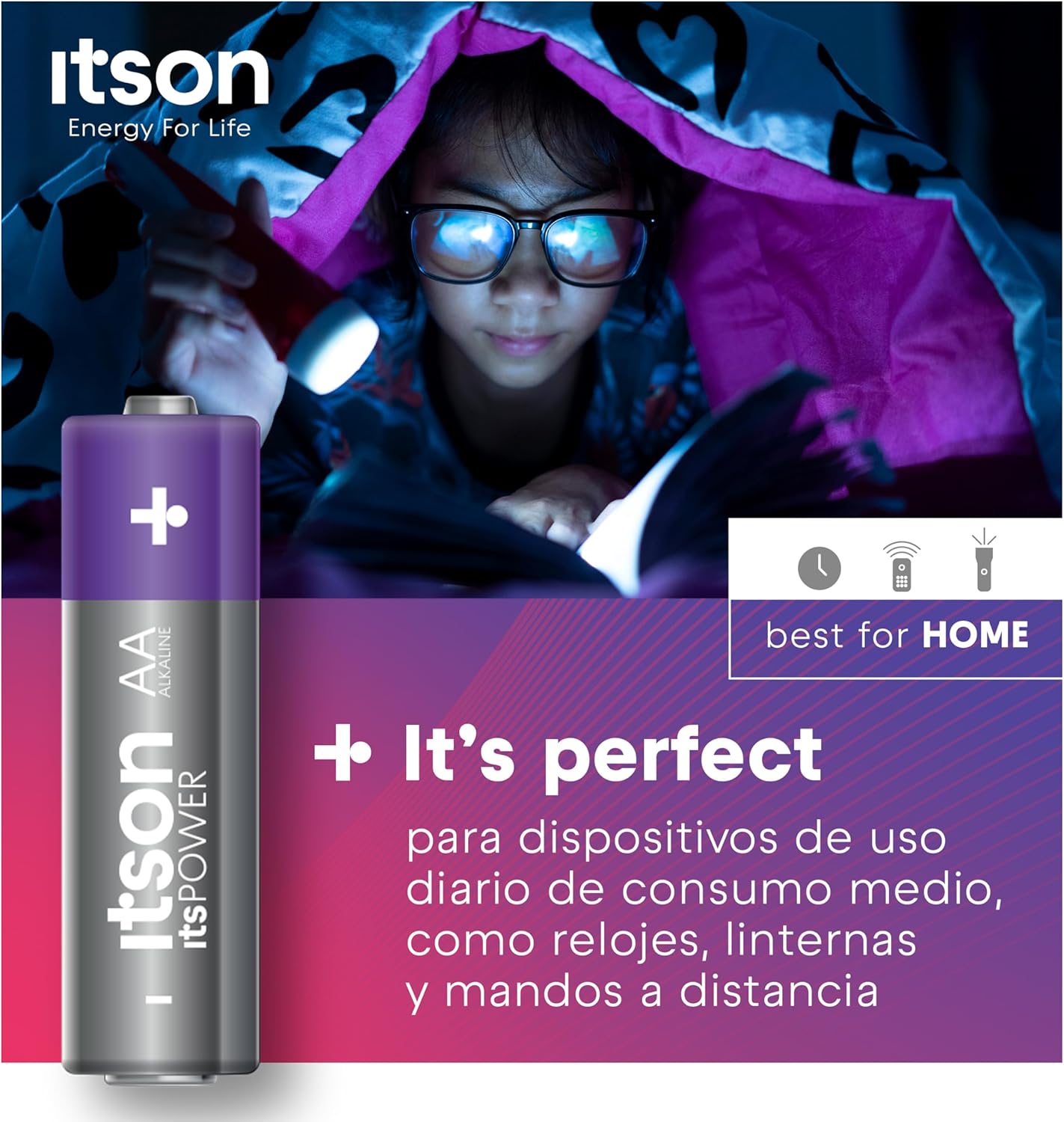 ITSON AA Pilas Alcalinas 