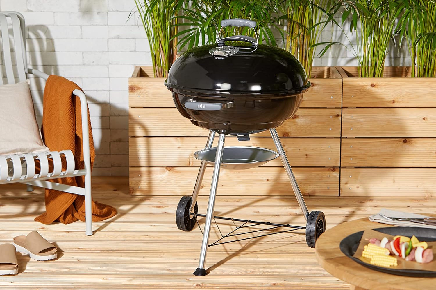 Barbacoa carbón Weber Compact