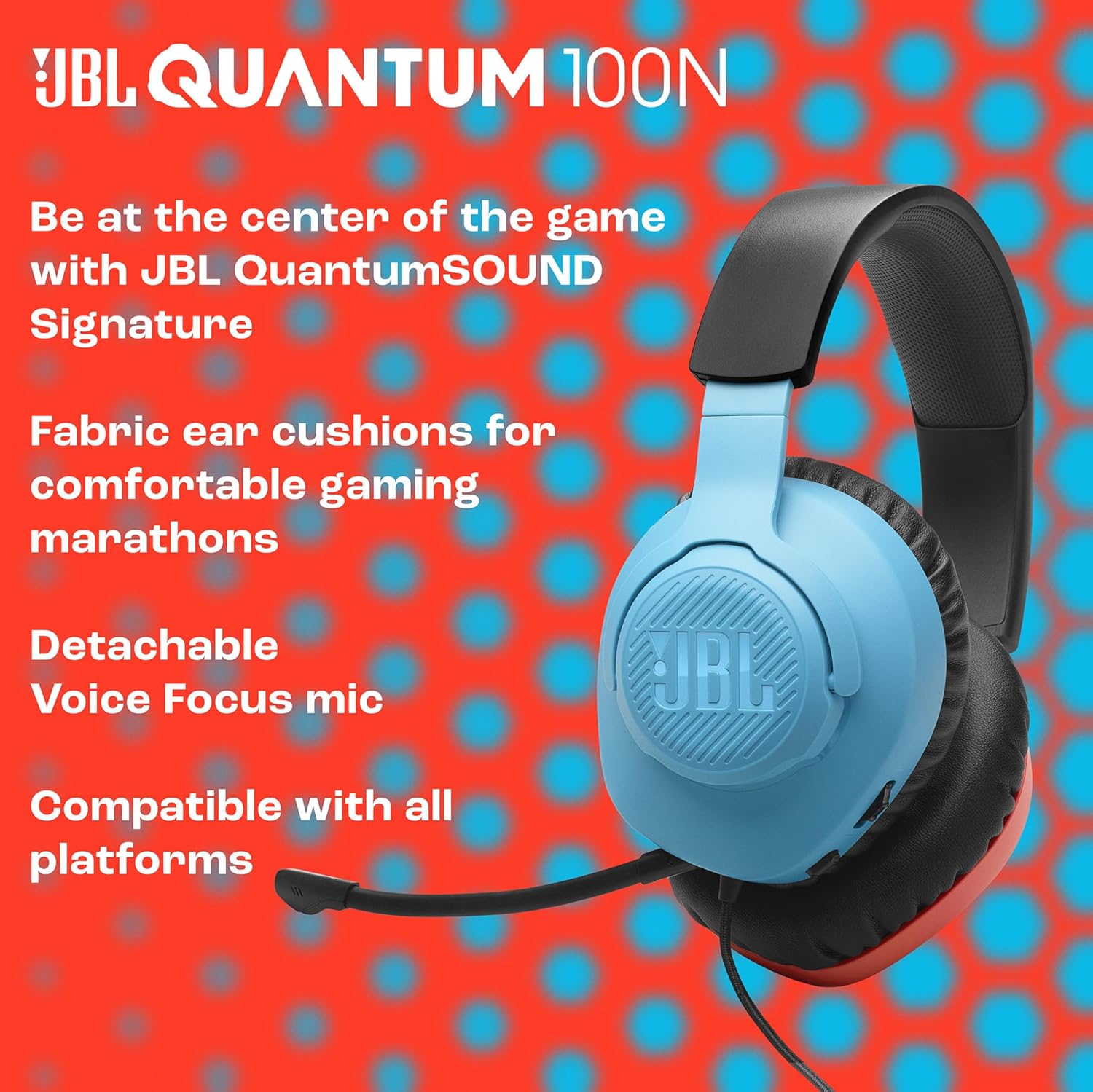 Auriculares JBL Quantum 100N