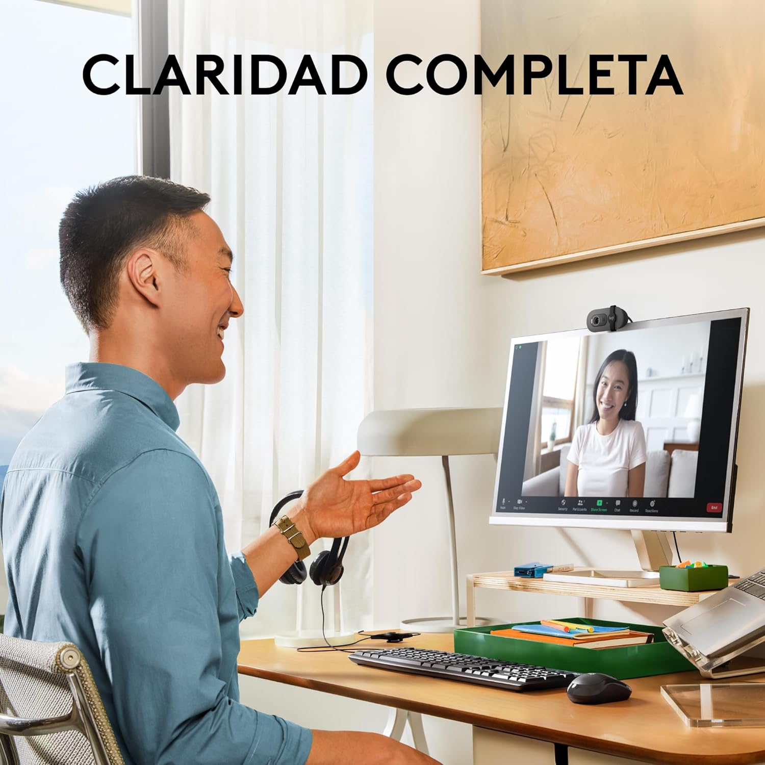 Logitech Brio 100 cámara web