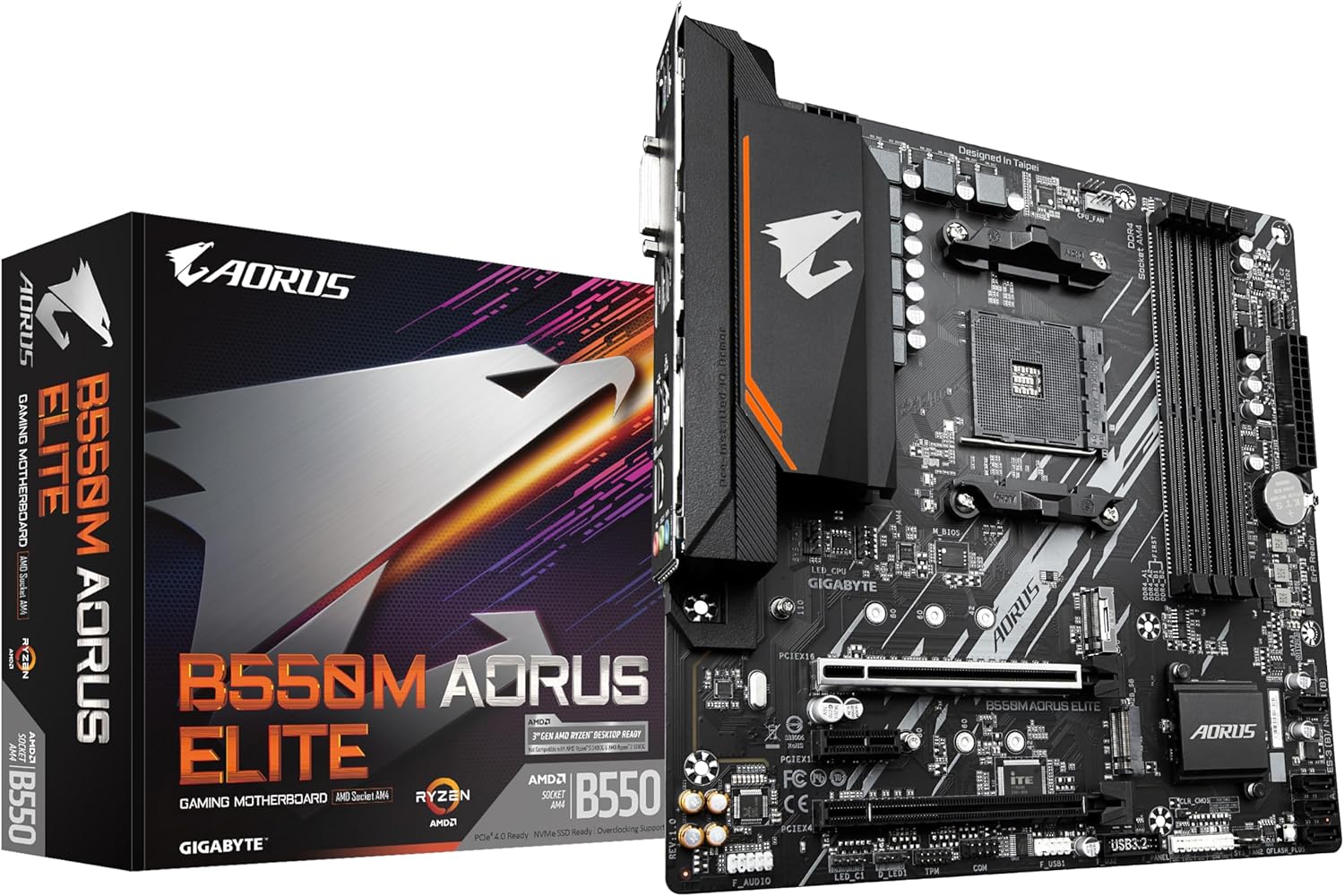Placa base GIGABYTE B550M