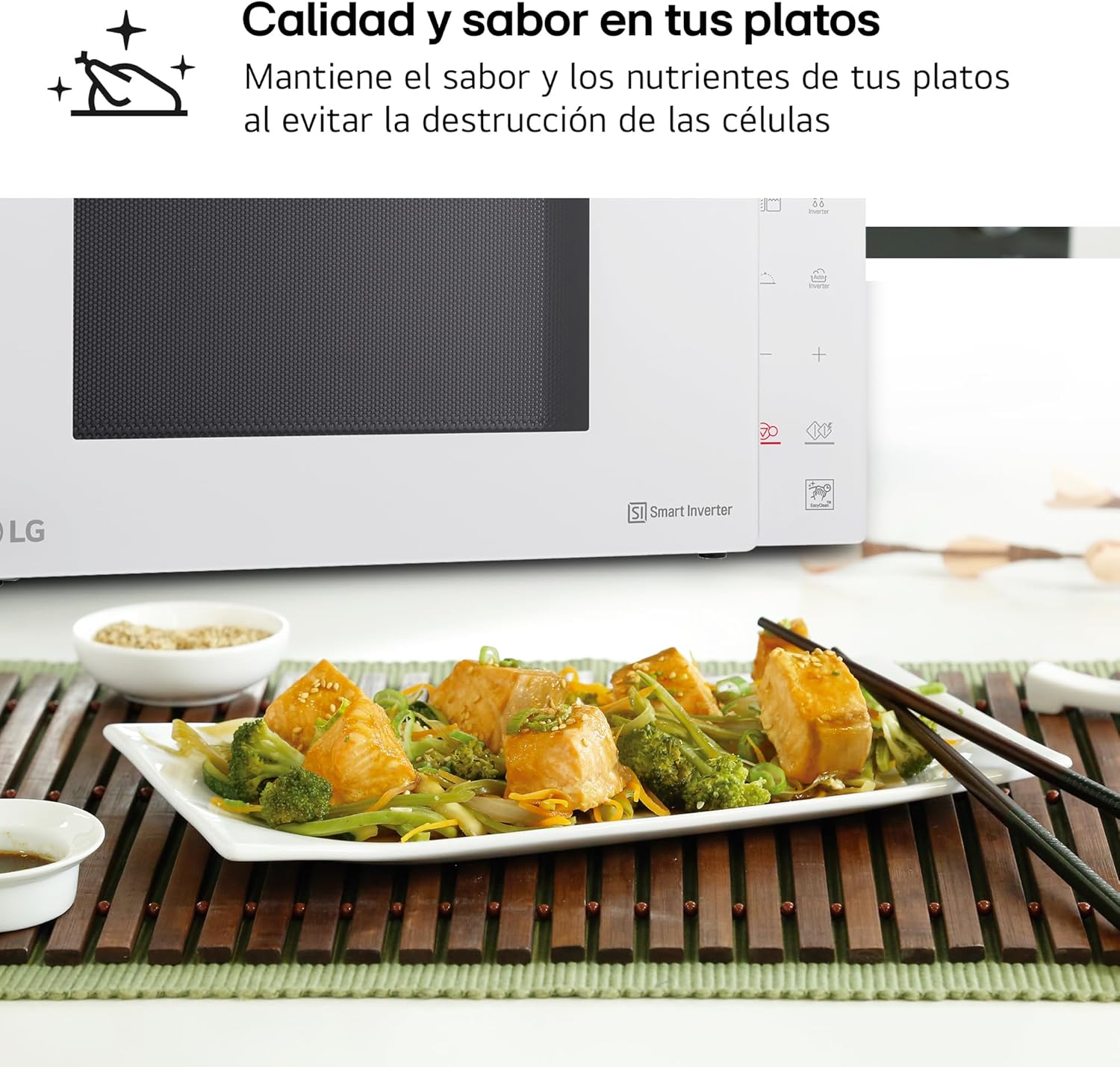 Microondas con Grill LG MH6
