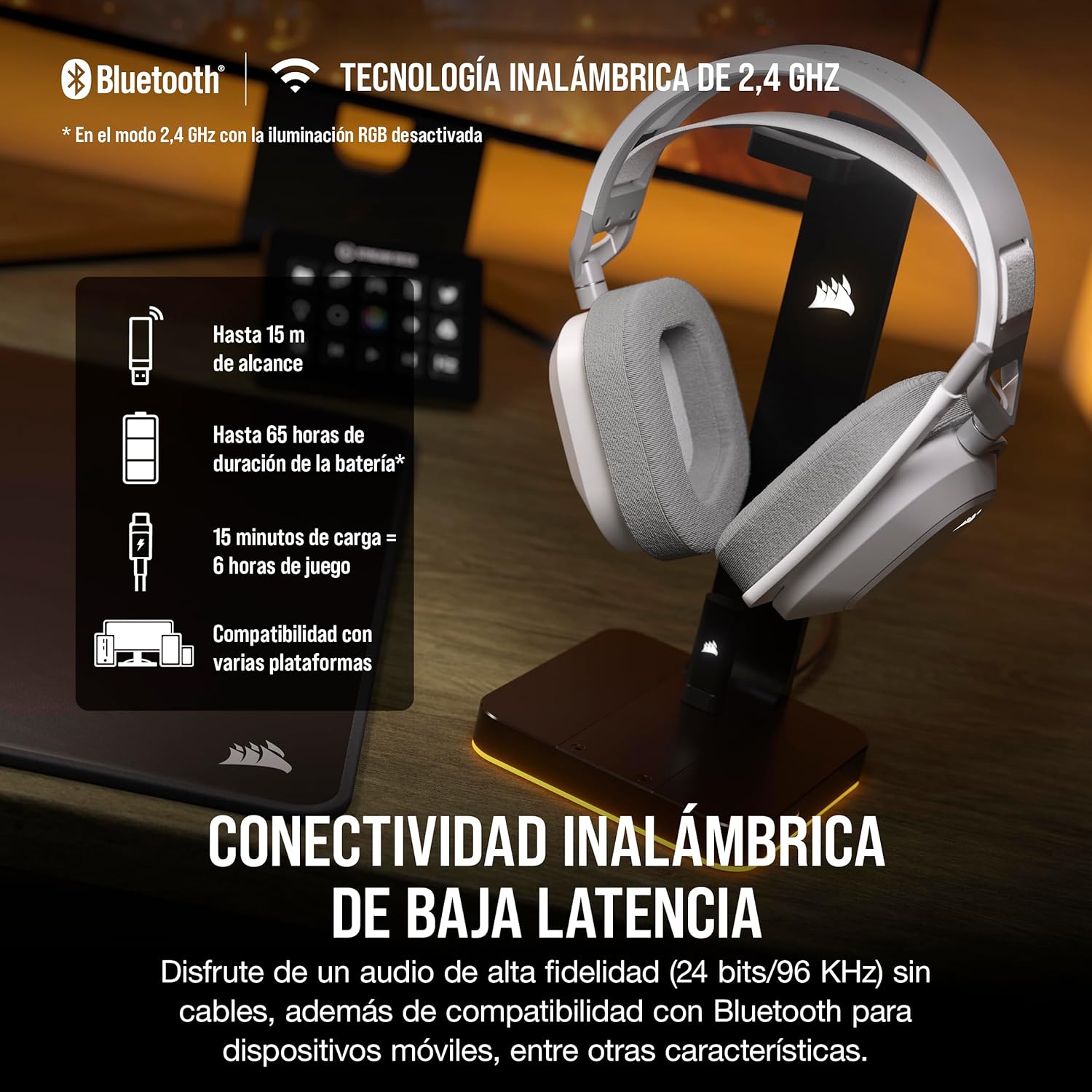 Corsair HS80 MAX Auriculares 