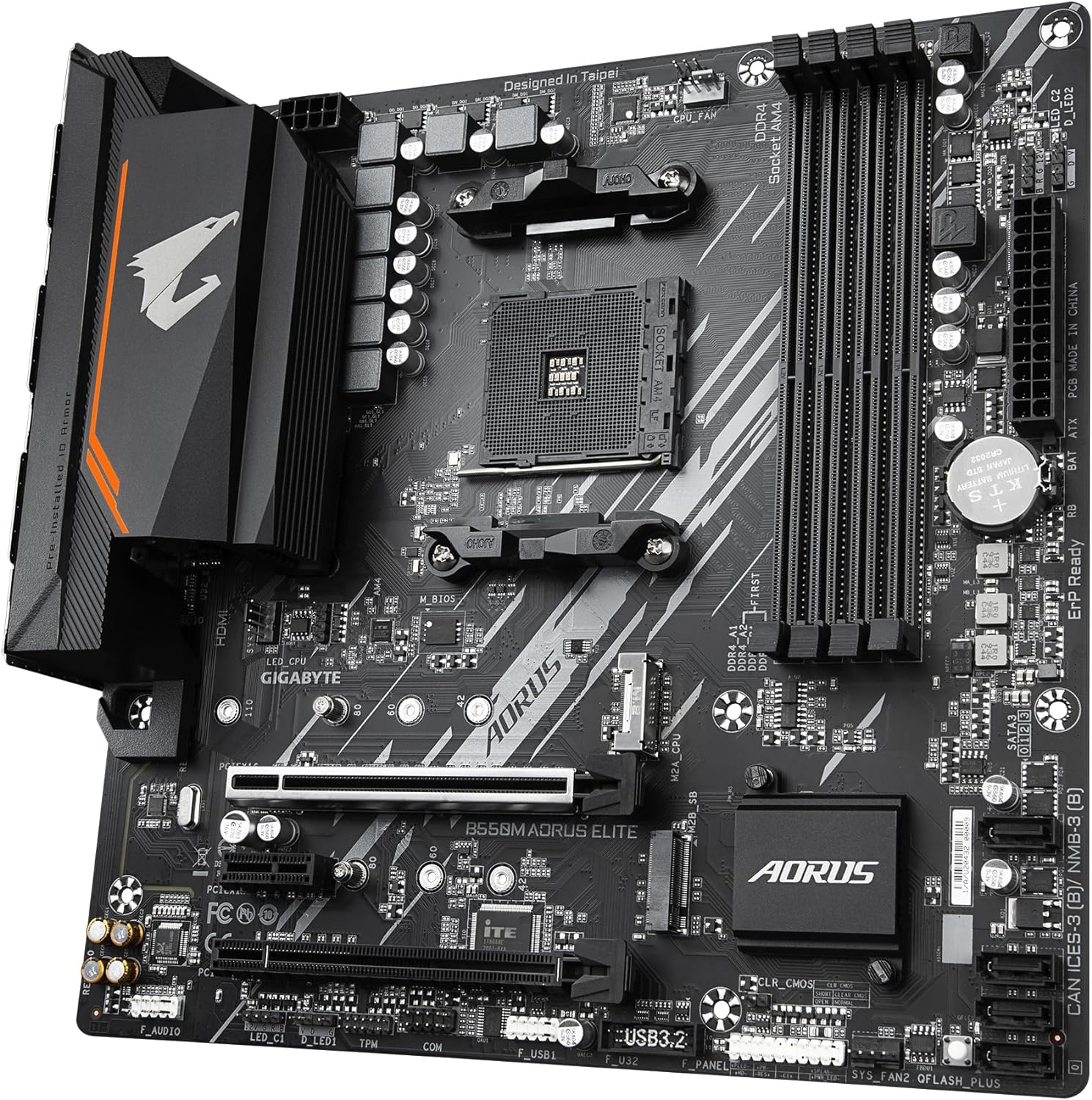 Placa base GIGABYTE B550M