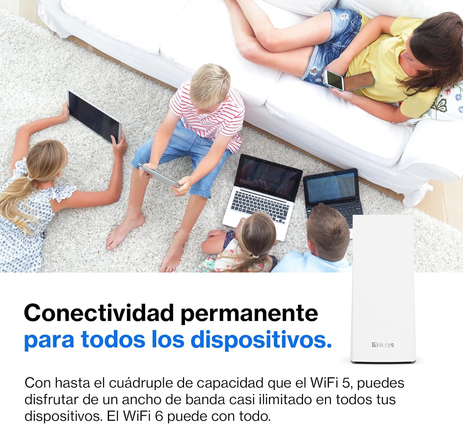 Sistema WiFi 6 Mesh Linksys