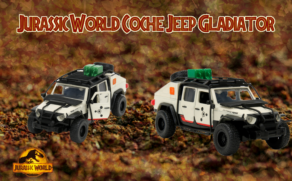 Jada Jurassic World Coche Jeep Gladiator