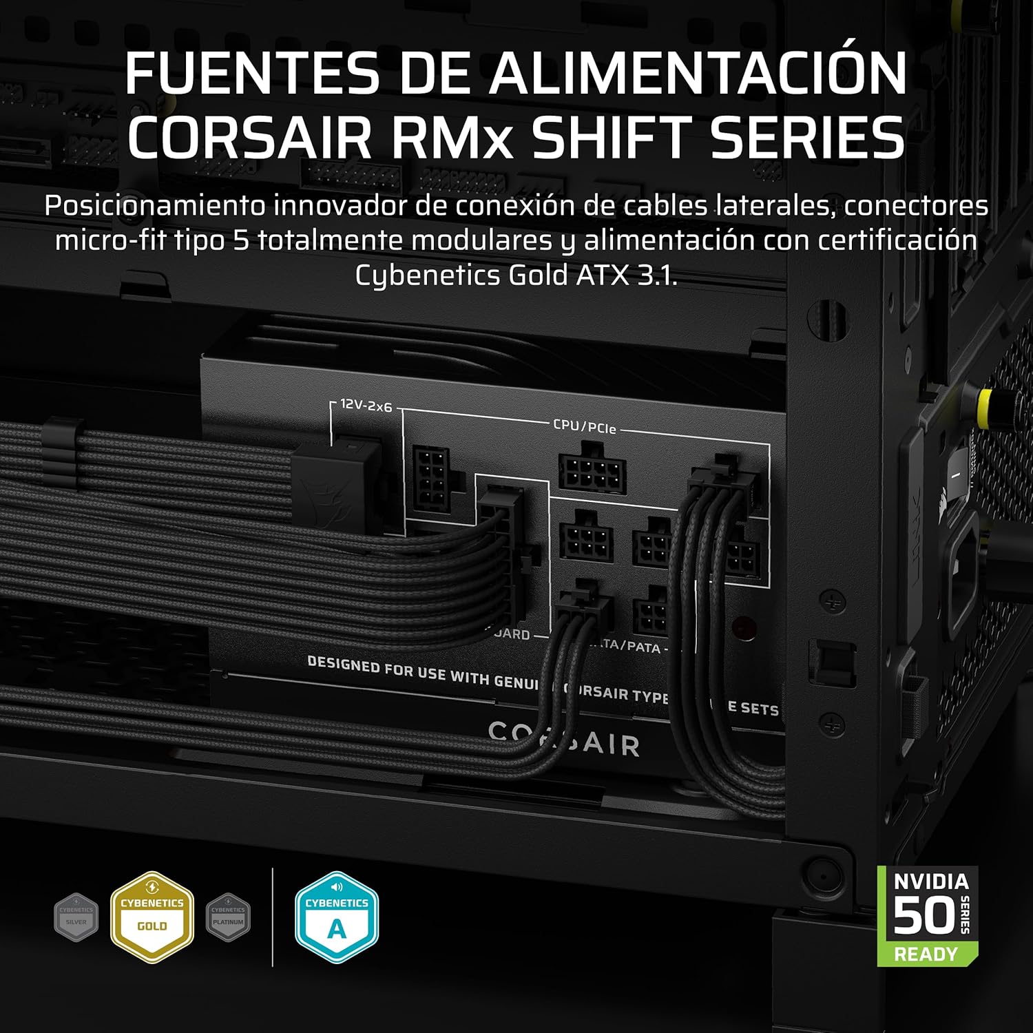 CORSAIR RM1000x Fuente Alimentación