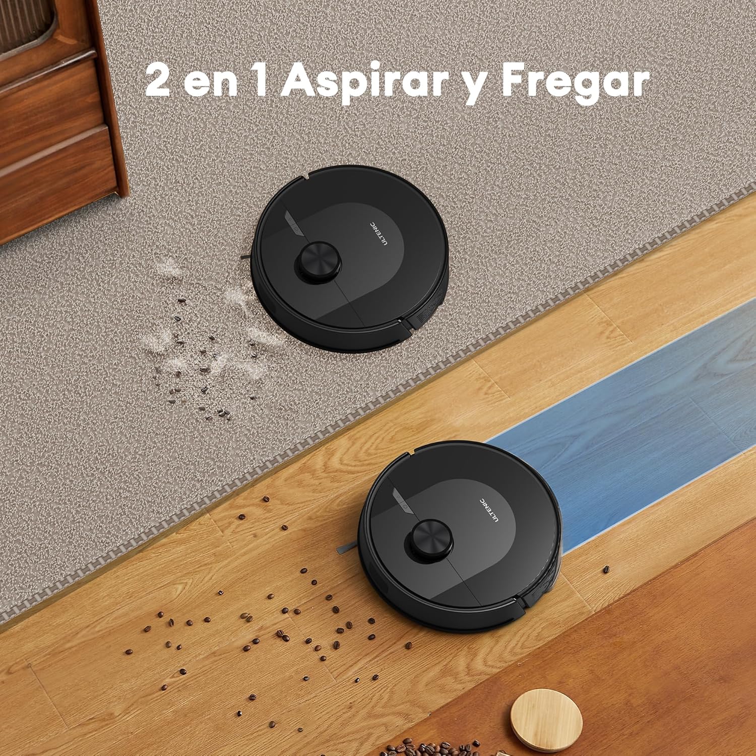 Robot aspirador y fregasuelos Ultenic D10