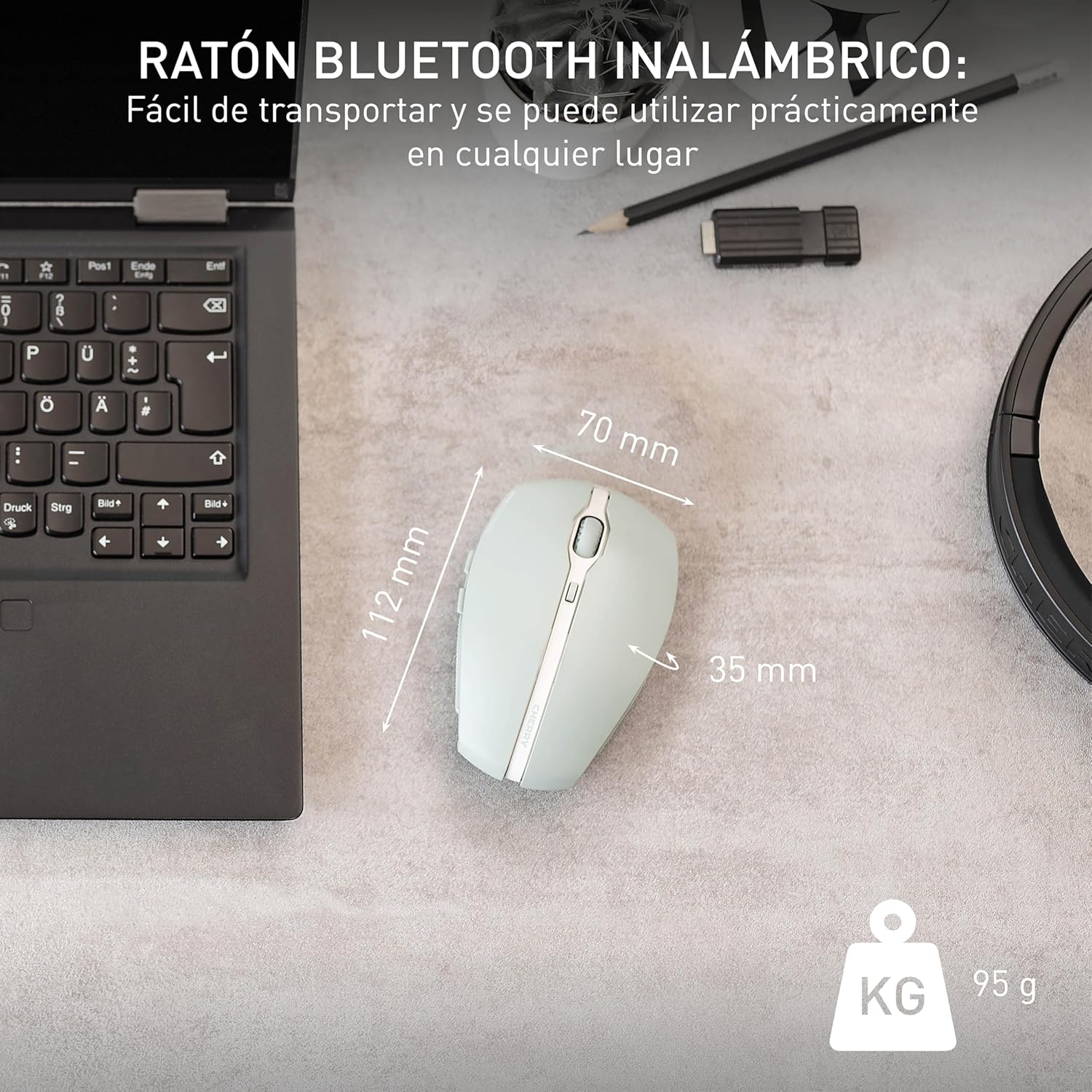 CHERRY GENTIX Ratón Inalámbrico