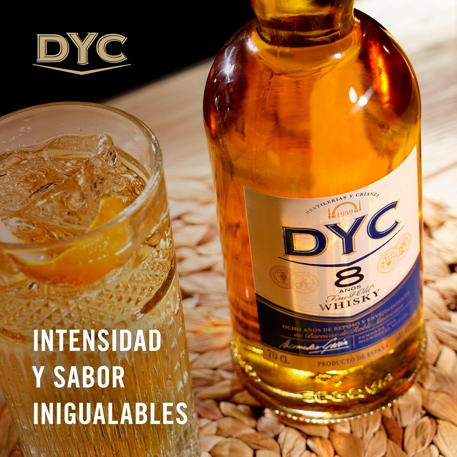 DYC 8 Años Whisky Blended Envejecido
