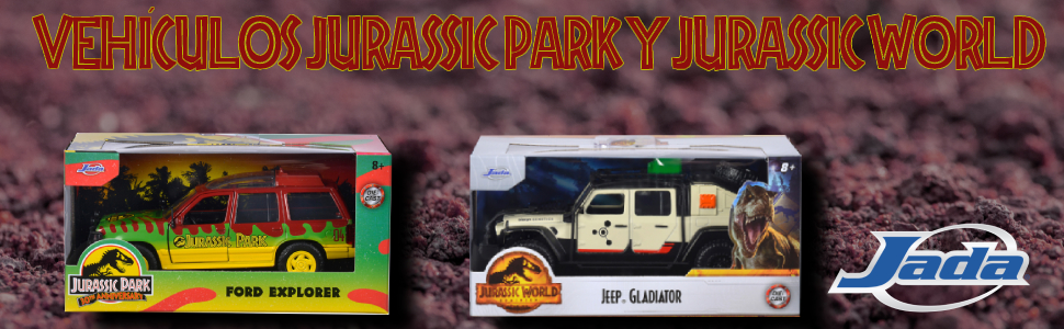 Jada Jurassic World Coche Jeep Gladiator