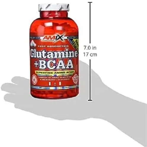 AMIX BCAA GLUTAMINA 360 CÁPSULAS port