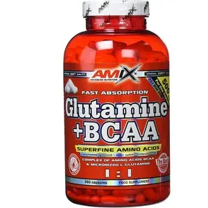 AMIX BCAA GLUTAMINA 360 CÁPSULAS