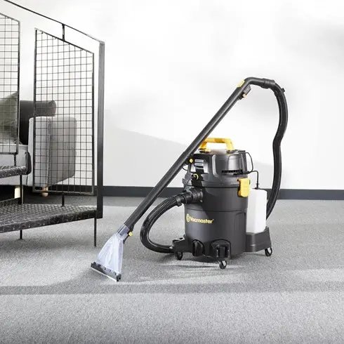 Aspirador con limpiador de tapicería Vacmaster