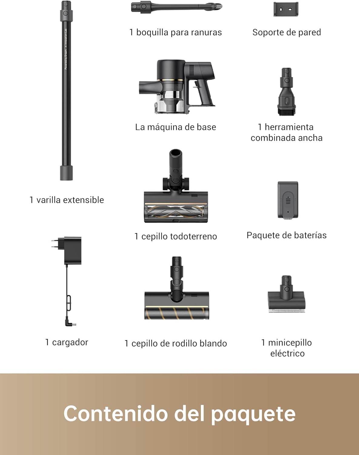 Aspiradora Sin Cable Dreame R10 Pro