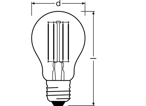 Bombillas LED OSRAM A75 2