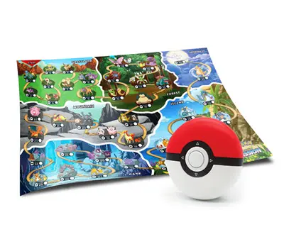 Juego de mesa Borras Pokémon Mission