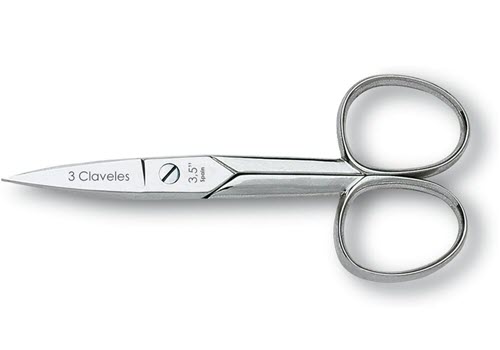 Tijeras de Manicura 3 Claveles