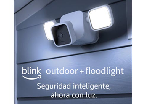 Cámara Blink Outdoor y Soporte Con Focos