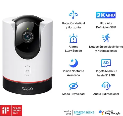Cámara de vigilancia Tapo C225