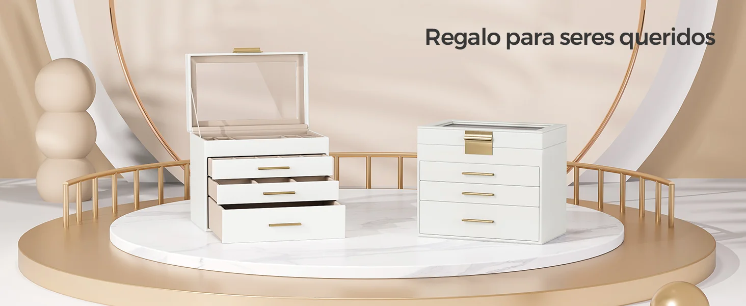 SONGMICS Caja de Joyas