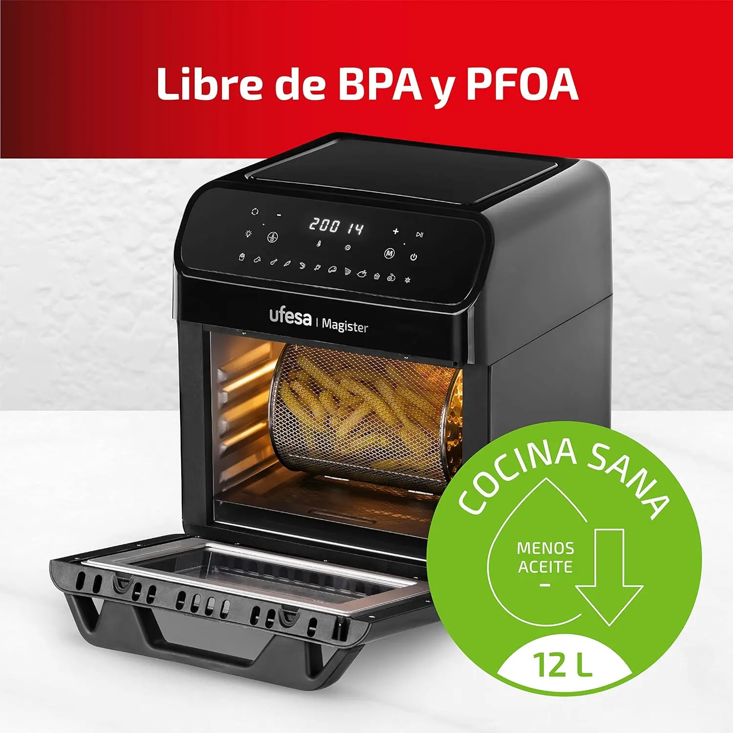 Freidora de aire UFESA Magister 12L 2