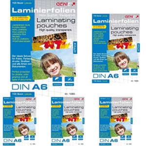 Fundas para plastificar Genie