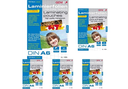 Fundas para plastificar Genie portadfa