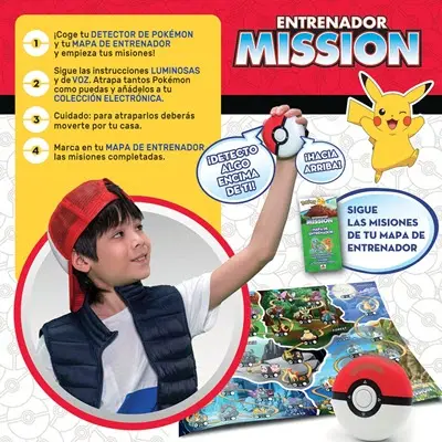 Juego de mesa Borras Pokémon Mission