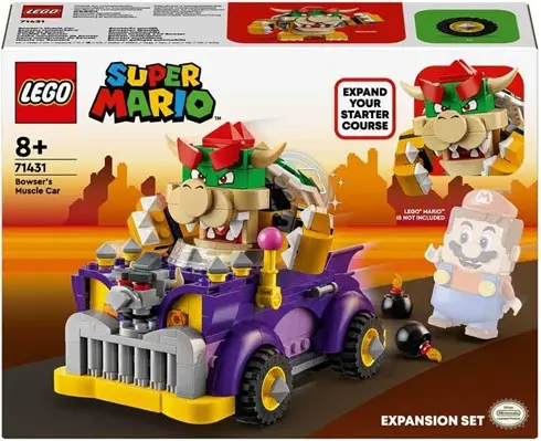 LEGO Coche Bowser Super Mario