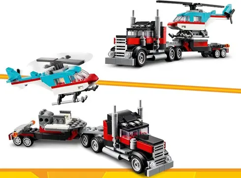 LEGO Creator 3 en 1 Camión Plataforma 3