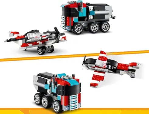 LEGO Creator 3 en 1 Camión Plataforma 3