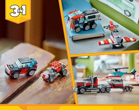 LEGO Creator 3 en 1 Camión Plataforma 5