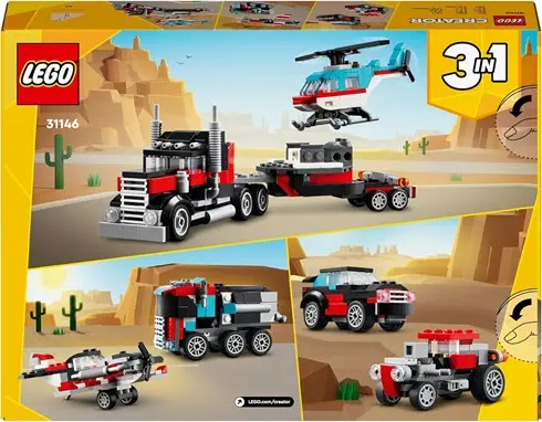 LEGO Creator 3 en 1 Camión Plataforma 3
