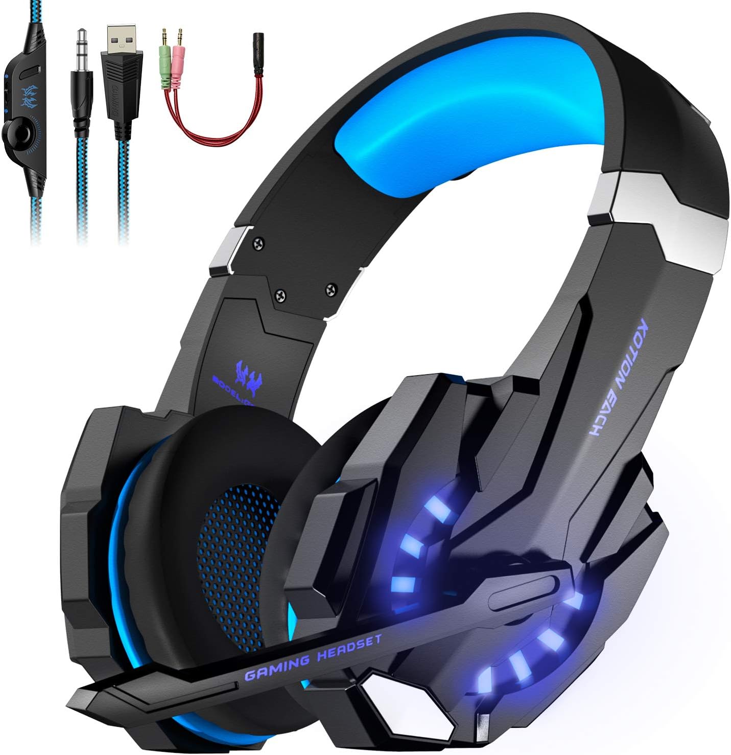 LESHP - Auriculares para gamer G9000