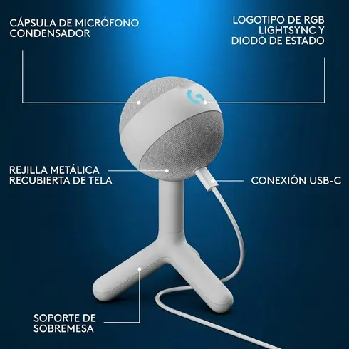 Micrófono Logitech G Yeti Orb