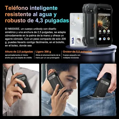 Mini Móvil Blackview N6000SE