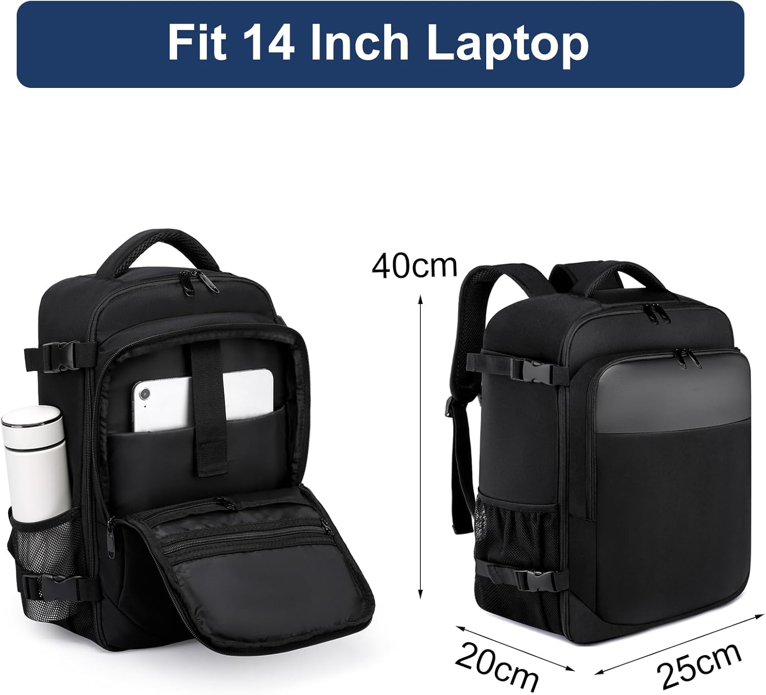 Mochila de viaje avión Ezuola
