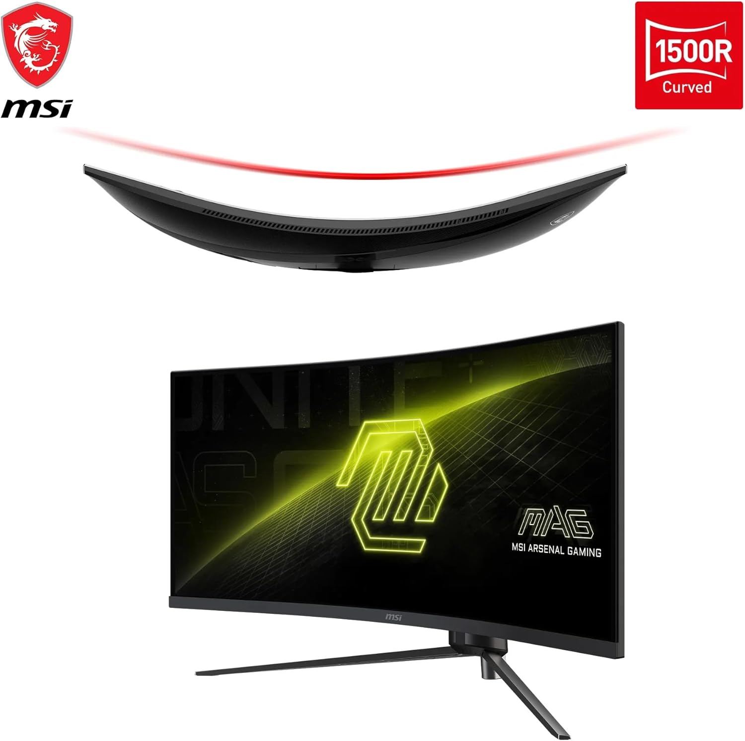 Monitor Curvo MSI de 34