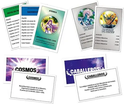 Monopolio Caballeros Del Zodiaco