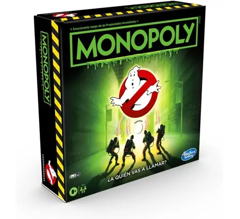 Monopoly Edición Los Cazafantasmas – Tablero Temático, Cartas Espectro Y Trampas Incluidas