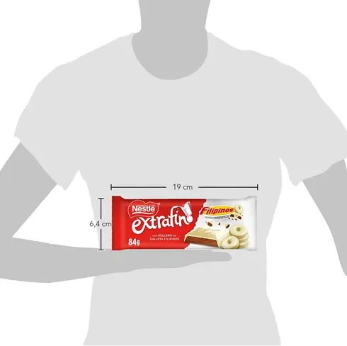 Nestlé Chocolate Blanco con Filipinos