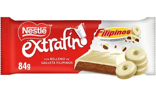 Nestlé Chocolate Blanco con Filipinos