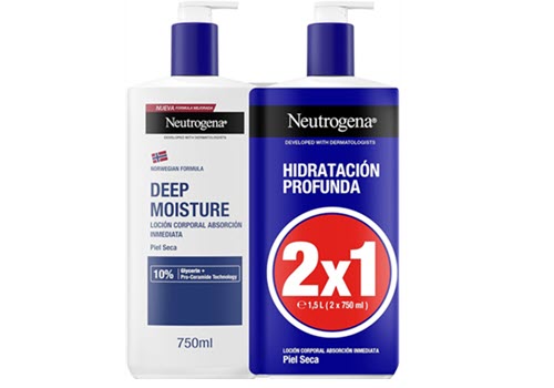 Neutrógena Loción Corporal y Crema Corporal