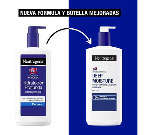 Neutrógena Loción Corporal y Crema Corporal