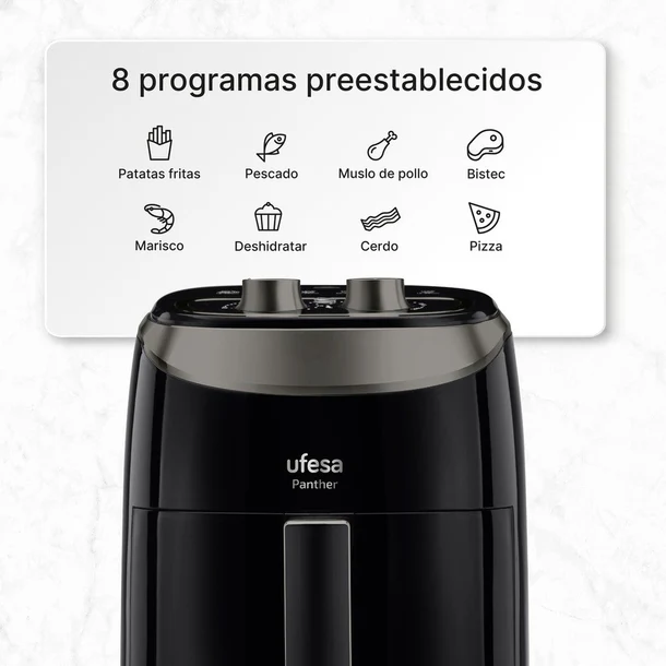 Freidora Aire Ufesa Panther