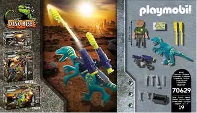 PLAYMOBIL Dino Rise Tío Rob