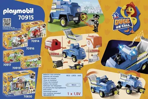 PLAYMOBIL Vehículo de la Policía