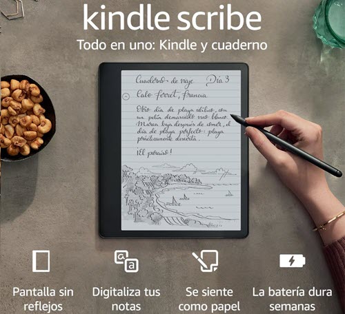 Kindle Scribe y Lápiz Premium